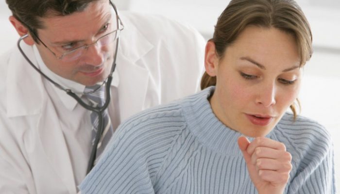 у меня бронхит почему болит спина