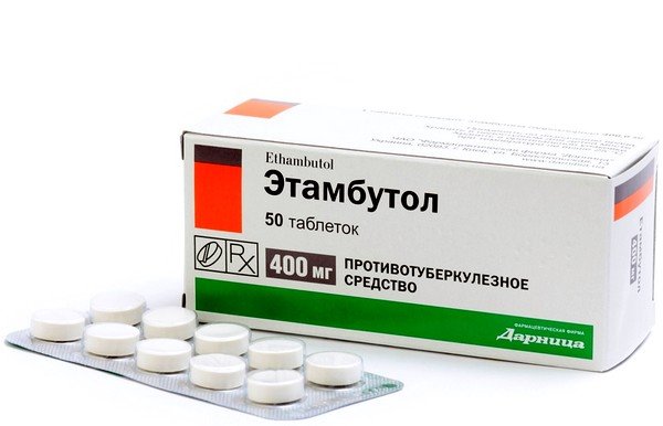 При плеврите применяется Этамбутол