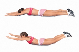 как делать зарядку если болит с спина